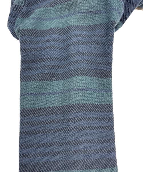 L.L.Bean（エルエルビーン）L.L.Bean (エルエルビーン) L.L.Bean　ヘビーネルシャツ グリーン×ネイビー サイズ:M-REGの古着・服飾アイテム