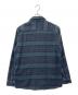 L.L.Bean (エルエルビーン) L.L.Bean　ヘビーネルシャツ グリーン×ネイビー サイズ:M-REG：6000円