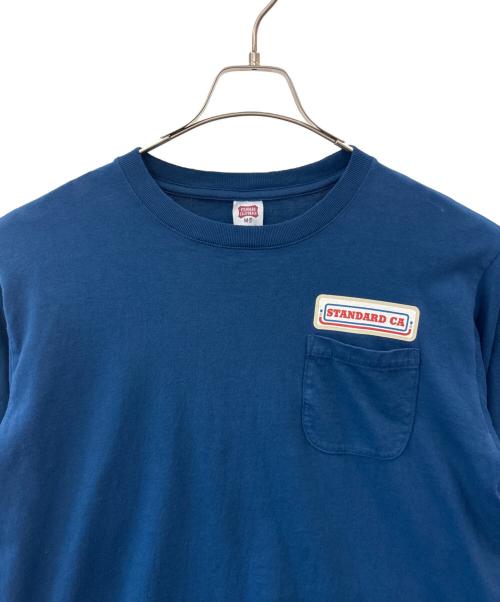 STANDARD CALIFORNIA（スタンダードカリフォルニア）STANDARD CALIFORNIA (スタンダードカリフォルニア) STANDARD CALIFORNIA　長袖カットソー ネイビー サイズ:Mの古着・服飾アイテム