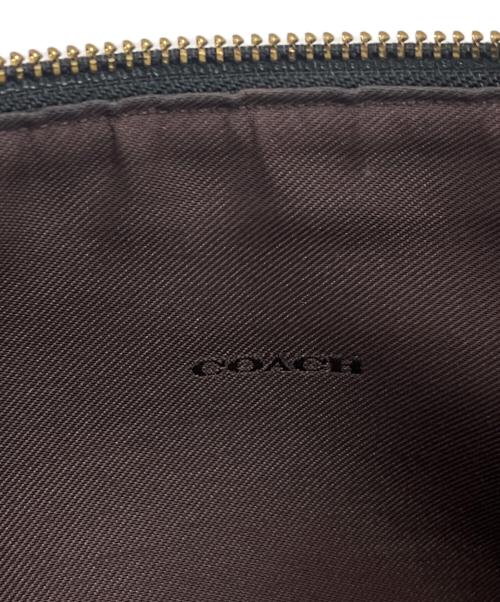 COACH（コーチ）COACH (コーチ) ショルダーバッグ ベージュ×ブラックの古着・服飾アイテム