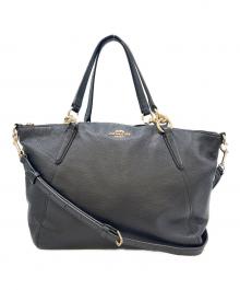 COACH（コーチ）の古着「COACH 　2WAYバッグ」｜ブラック