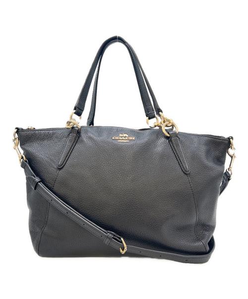COACH（コーチ）COACH (コーチ) COACH 　2WAYバッグ ブラックの古着・服飾アイテム