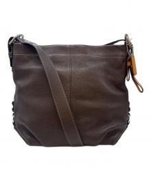 COACH（コーチ）の古着「COACH　ショルダーバッグ」｜ブラウン