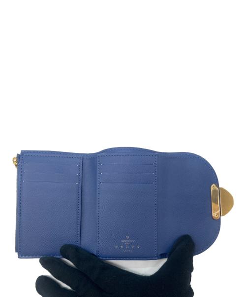 LOUIS VUITTON（ルイ ヴィトン）LOUIS VUITTON (ルイ ヴィトン) LOUIS VUITTON 　ポルトフォイユ・ヴィクトリーヌ 　3つ折り財布 インディゴの古着・服飾アイテム