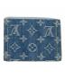 LOUIS VUITTON (ルイ ヴィトン) LOUIS VUITTON 　ポルトフォイユ・ヴィクトリーヌ 　3つ折り財布 インディゴ：100000円