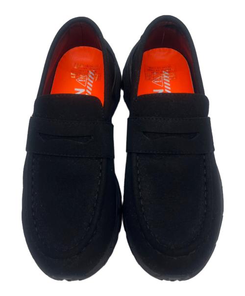 studio seven（スタジオセブン）STUDIO SEVEN (スタジオセブン) ORPHIC (オルフィック) STUDIO SEVEN × スリッポン ブラック サイズ:24.5の古着・服飾アイテム