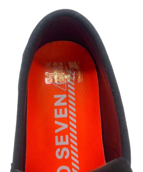 studio seven（スタジオセブン）STUDIO SEVEN (スタジオセブン) ORPHIC (オルフィック) STUDIO SEVEN × スリッポン ブラック サイズ:24.5の古着・服飾アイテム