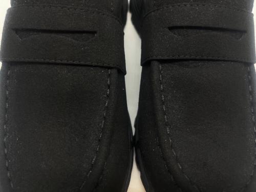studio seven（スタジオセブン）STUDIO SEVEN (スタジオセブン) ORPHIC (オルフィック) STUDIO SEVEN × スリッポン ブラック サイズ:24.5の古着・服飾アイテム