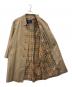 中古・古着 Burberry's (バーバリーズ) Burberry's　ライナー付ステンカラーコート ベージュ サイズ:48：11000円