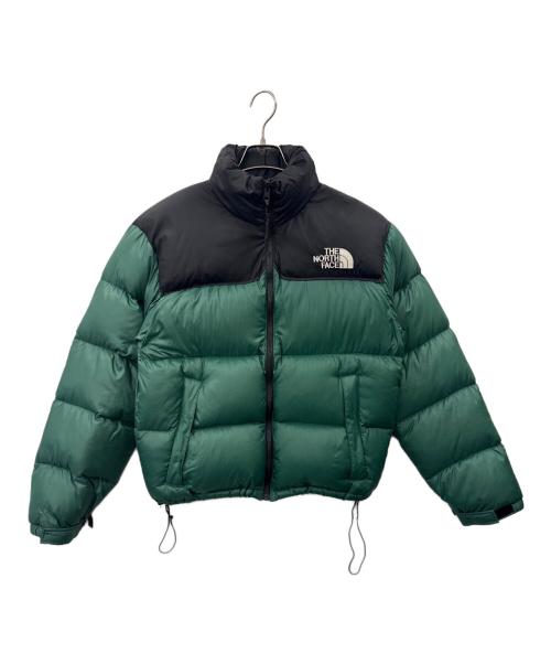 THE NORTH FACE（ザ ノース フェイス）THE NORTH FACE (ザ ノース フェイス) THE NORTH FACE　ヌプシダウンジャケット グリーン×ブラック サイズ:Sの古着・服飾アイテム