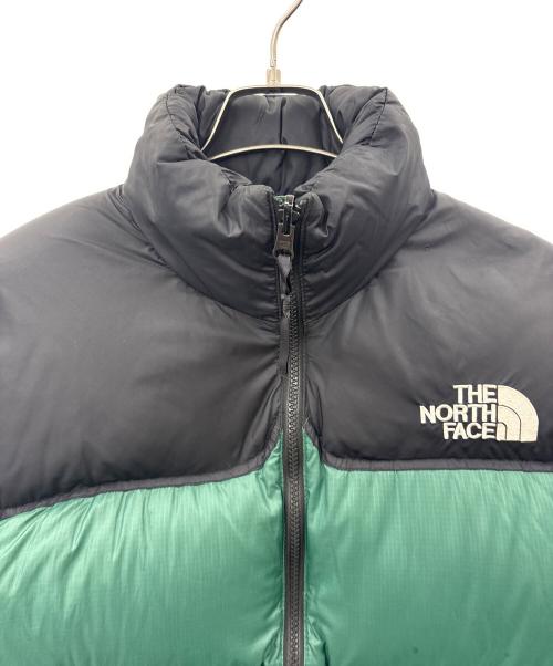 THE NORTH FACE（ザ ノース フェイス）THE NORTH FACE (ザ ノース フェイス) THE NORTH FACE　ヌプシダウンジャケット グリーン×ブラック サイズ:Sの古着・服飾アイテム