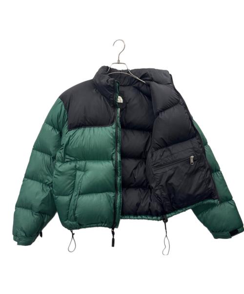 THE NORTH FACE（ザ ノース フェイス）THE NORTH FACE (ザ ノース フェイス) THE NORTH FACE　ヌプシダウンジャケット グリーン×ブラック サイズ:Sの古着・服飾アイテム