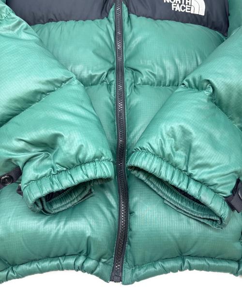 THE NORTH FACE（ザ ノース フェイス）THE NORTH FACE (ザ ノース フェイス) THE NORTH FACE　ヌプシダウンジャケット グリーン×ブラック サイズ:Sの古着・服飾アイテム