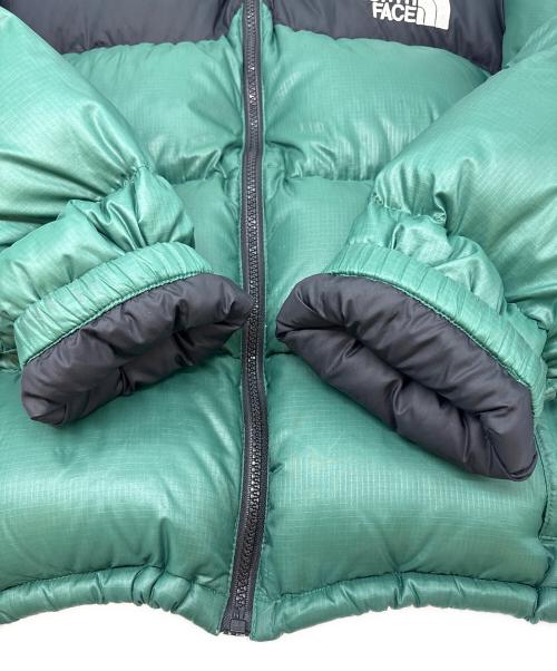 THE NORTH FACE（ザ ノース フェイス）THE NORTH FACE (ザ ノース フェイス) THE NORTH FACE　ヌプシダウンジャケット グリーン×ブラック サイズ:Sの古着・服飾アイテム