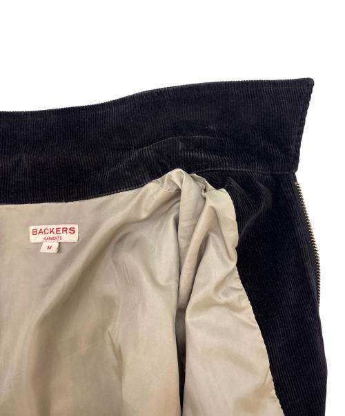 BACKERS（バッカーズ）BACKERS (バッカーズ) Backers　インディアンコーデュロイジャケット ブラック サイズ:Mの古着・服飾アイテム