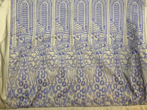 ann吉（アンキチ）ann吉 (アンキチ) ann吉 刺繍コート カーキ サイズ:38の古着・服飾アイテム