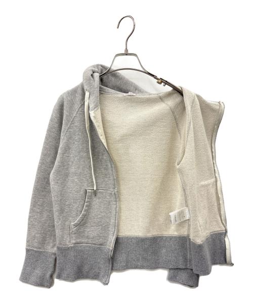 DRESSTERIOR（ドレステリア）DRESSTERIOR (ドレステリア) DRESSTERIOR　ライト裏毛ジップアップパーカー グレー サイズ:1の古着・服飾アイテム