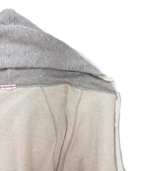 DRESSTERIOR（ドレステリア）DRESSTERIOR (ドレステリア) DRESSTERIOR　ライト裏毛ジップアップパーカー グレー サイズ:1の古着・服飾アイテム