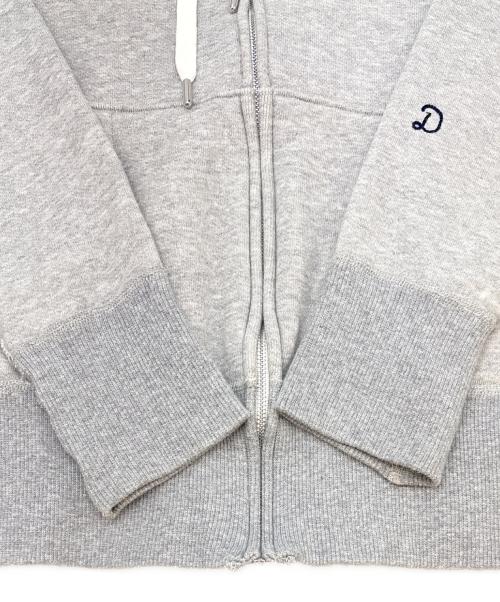 DRESSTERIOR（ドレステリア）DRESSTERIOR (ドレステリア) DRESSTERIOR　ライト裏毛ジップアップパーカー グレー サイズ:1の古着・服飾アイテム