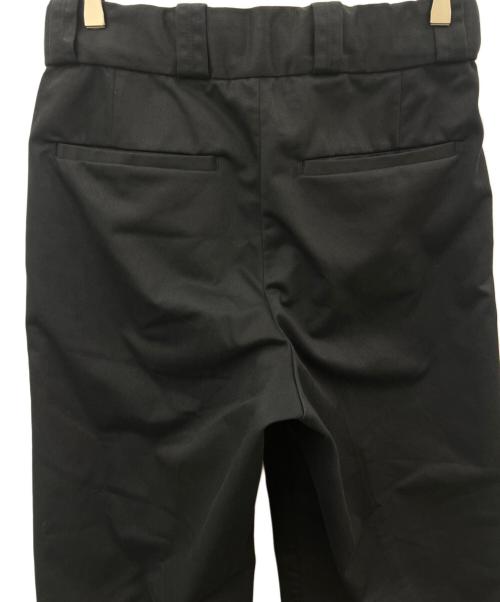 CAHLUMN（カウラム）CAHLUMN (カウラム) CAHLUMN 　TC Twill 1 Tuck Pants ブラック サイズ:Lの古着・服飾アイテム