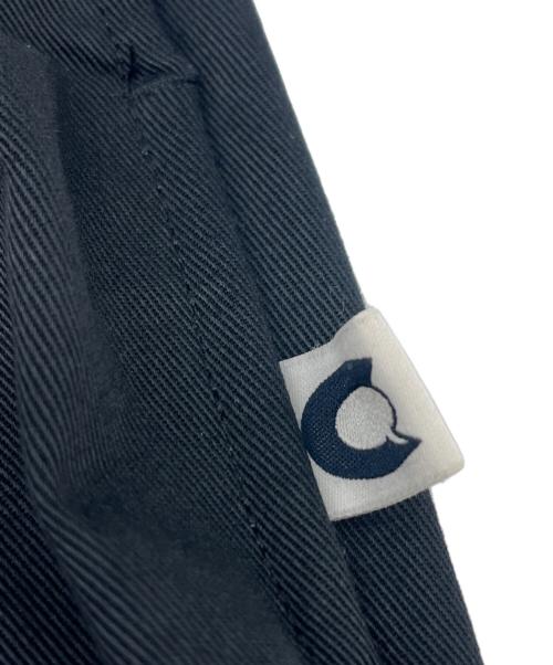 CAHLUMN（カウラム）CAHLUMN (カウラム) CAHLUMN 　TC Twill 1 Tuck Pants ブラック サイズ:Lの古着・服飾アイテム