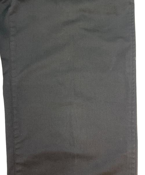 CAHLUMN（カウラム）CAHLUMN (カウラム) CAHLUMN 　TC Twill 1 Tuck Pants ブラック サイズ:Lの古着・服飾アイテム