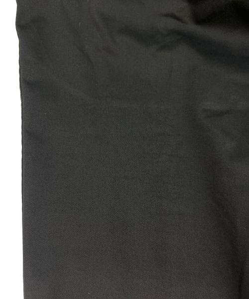 CAHLUMN（カウラム）CAHLUMN (カウラム) CAHLUMN 　TC Twill 1 Tuck Pants ブラック サイズ:Lの古着・服飾アイテム