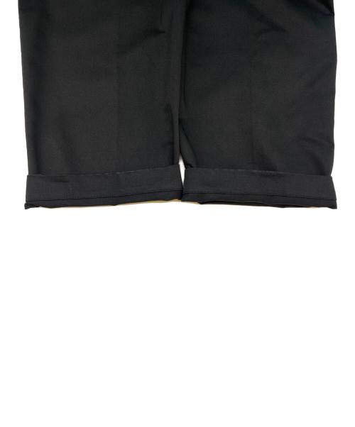 CAHLUMN（カウラム）CAHLUMN (カウラム) CAHLUMN 　TC Twill 1 Tuck Pants ブラック サイズ:Lの古着・服飾アイテム