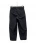 CAHLUMN (カウラム) CAHLUMN 　TC Twill 1 Tuck Pants ブラック サイズ:L：6000円