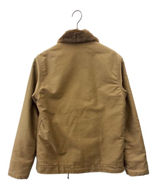 ALPHA（アルファ）ALPHA (アルファ) ALPHA 　N-1 デッキジャケット ブラウン サイズ:Lの古着・服飾アイテム