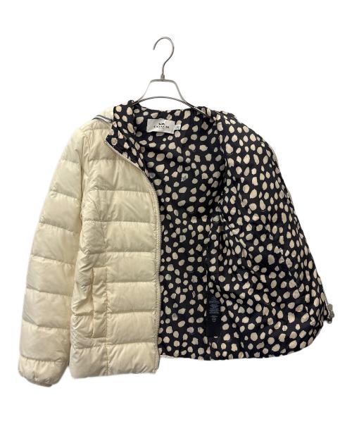 COACH（コーチ）COACH (コーチ) COACH　ダウンジャケット ホワイト サイズ:Sの古着・服飾アイテム