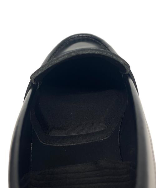 Caminando（カミナンド）Caminando (カミナンド) Caminando　ALMOND TOE PENNY LOAFERS　コインローファー ブラック サイズ:7の古着・服飾アイテム