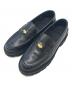 Caminando（カミナンド）の古着「Caminando　ALMOND TOE PENNY LOAFERS　コインローファー」｜ブラック