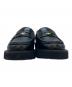中古・古着 Caminando (カミナンド) Caminando　ALMOND TOE PENNY LOAFERS　コインローファー ブラック サイズ:7：11000円