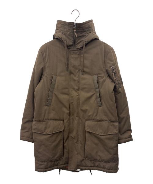 ARMANI EXCHANGE（アルマーニ エクスチェンジ）ARMANI EXCHANGE (アルマーニ エクスチェンジ) ARMANI EXCHANGE　モッズコート ブラウン サイズ:USA Sの古着・服飾アイテム