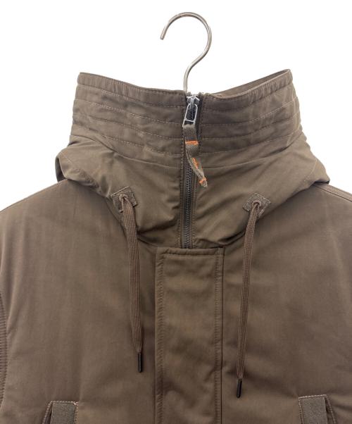 ARMANI EXCHANGE（アルマーニ エクスチェンジ）ARMANI EXCHANGE (アルマーニ エクスチェンジ) ARMANI EXCHANGE　モッズコート ブラウン サイズ:USA Sの古着・服飾アイテム