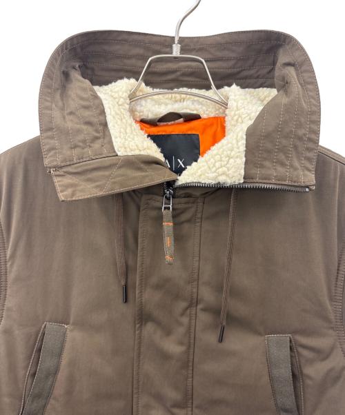 ARMANI EXCHANGE（アルマーニ エクスチェンジ）ARMANI EXCHANGE (アルマーニ エクスチェンジ) ARMANI EXCHANGE　モッズコート ブラウン サイズ:USA Sの古着・服飾アイテム