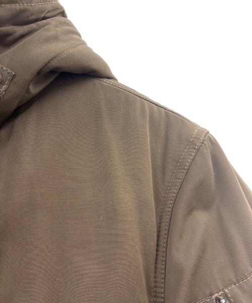 ARMANI EXCHANGE（アルマーニ エクスチェンジ）ARMANI EXCHANGE (アルマーニ エクスチェンジ) ARMANI EXCHANGE　モッズコート ブラウン サイズ:USA Sの古着・服飾アイテム