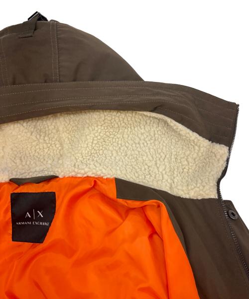 ARMANI EXCHANGE（アルマーニ エクスチェンジ）ARMANI EXCHANGE (アルマーニ エクスチェンジ) ARMANI EXCHANGE　モッズコート ブラウン サイズ:USA Sの古着・服飾アイテム