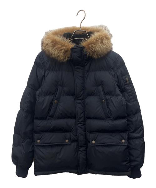 PRADA（プラダ）PRADA (プラダ) PRADA  ダウンジャケット ネイビー サイズ:46の古着・服飾アイテム