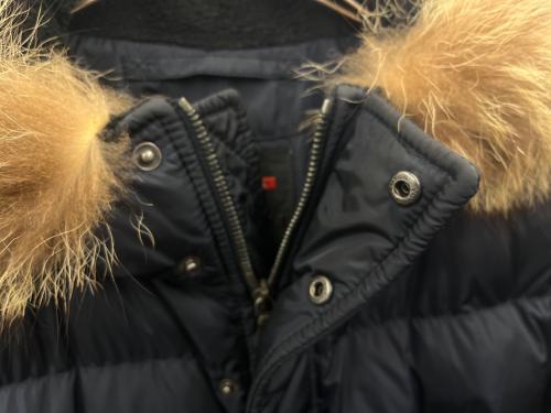 PRADA（プラダ）PRADA (プラダ) PRADA  ダウンジャケット ネイビー サイズ:46の古着・服飾アイテム