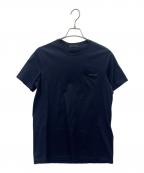 PRADAプラダ）の古着「PRADA  ポケットTシャツ」｜ネイビー