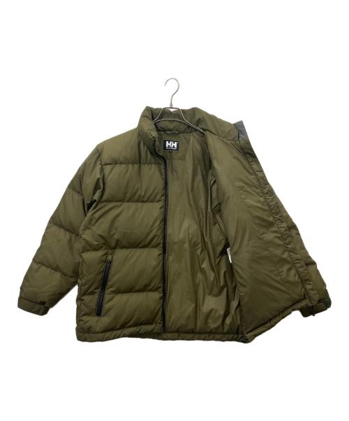 HELLY HANSEN（ヘリーハンセン）HELLY HANSEN (ヘリーハンセン) HELLY HANSEN　ダウンジャケット カーキ サイズ:Mの古着・服飾アイテム