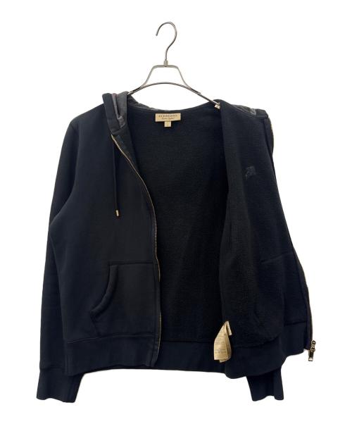 BURBERRY LONDON（バーバリーロンドン）BURBERRY LONDON (バーバリーロンドン) BURBERRY LONDON　ジップパーカー ブラック サイズ:Mの古着・服飾アイテム