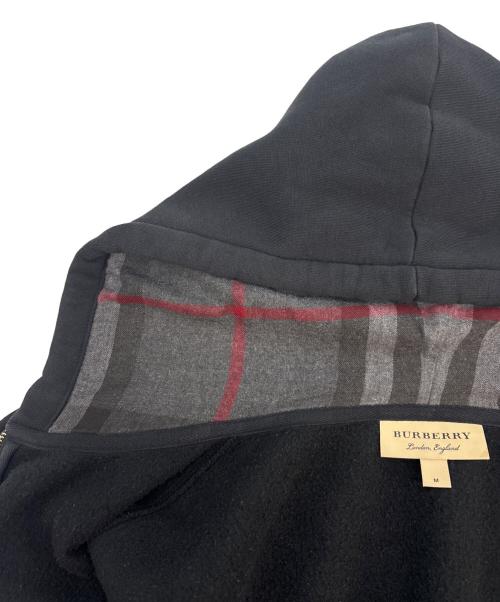 BURBERRY LONDON（バーバリーロンドン）BURBERRY LONDON (バーバリーロンドン) BURBERRY LONDON　ジップパーカー ブラック サイズ:Mの古着・服飾アイテム
