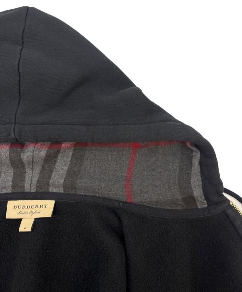 BURBERRY LONDON（バーバリーロンドン）BURBERRY LONDON (バーバリーロンドン) BURBERRY LONDON　ジップパーカー ブラック サイズ:Mの古着・服飾アイテム
