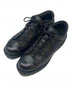 Dannerダナー）の古着「Danner　FIELD LOW　レースアップシューズ」｜ブラック