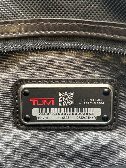 TUMI（トゥミ）TUMI (トゥミ) TUMI　ボディーバッグ ブラックの古着・服飾アイテム