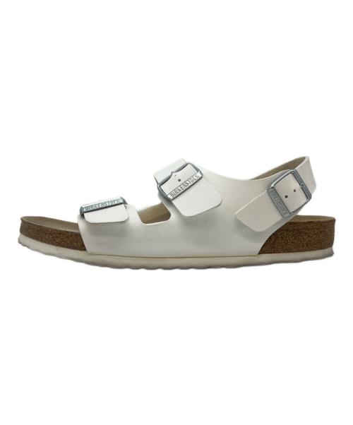 BIRKENSTOCK（ビルケンシュトック）BIRKENSTOCK (ビルケンシュトック) BIRKENSTOCK　サンダル ホワイト サイズ:27.0の古着・服飾アイテム