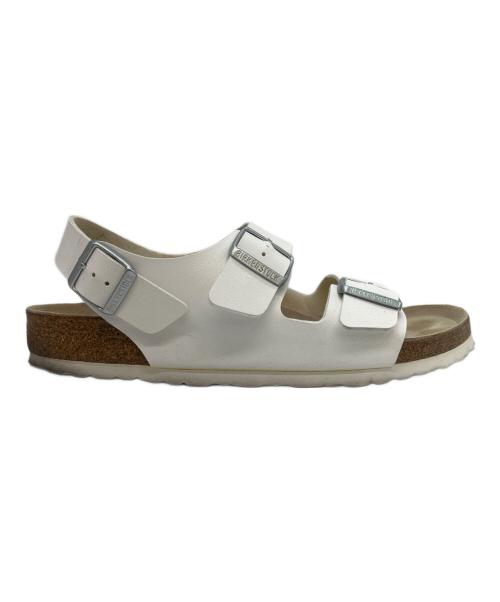 BIRKENSTOCK（ビルケンシュトック）BIRKENSTOCK (ビルケンシュトック) BIRKENSTOCK　サンダル ホワイト サイズ:27.0の古着・服飾アイテム